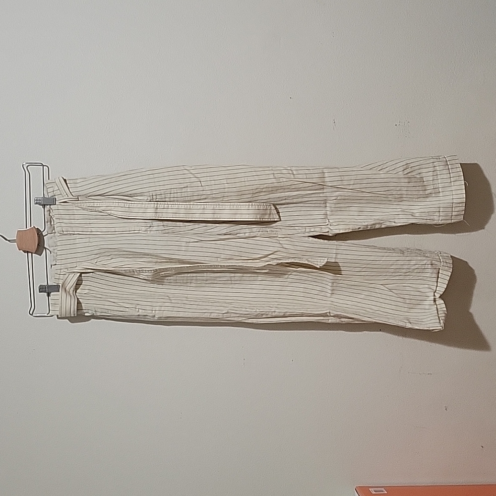 Uniqlo Paperbag Linen and Cotton Pants XS
